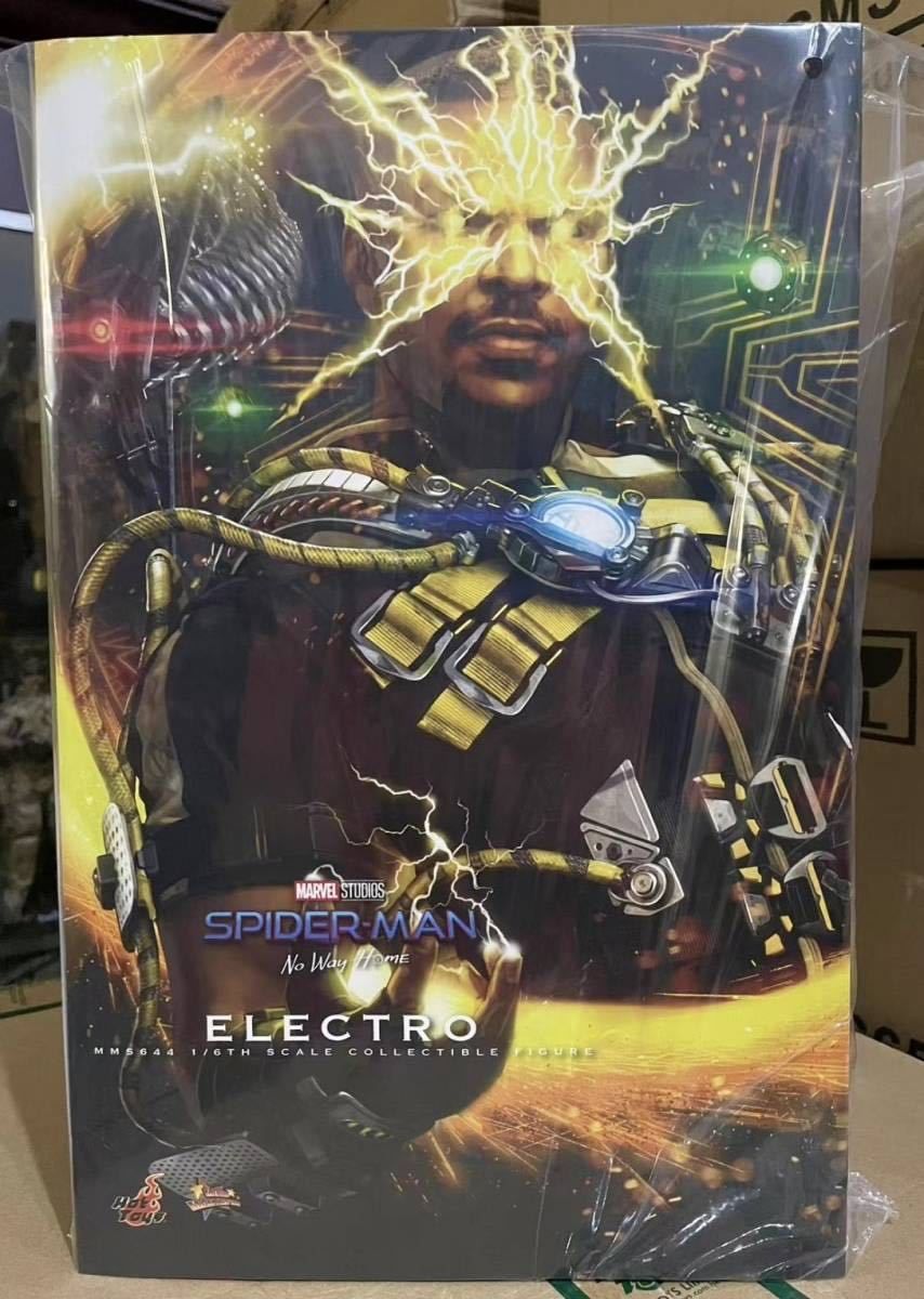 ホットトイズ スパイダーマン エレクトロ 【新品未開封】 ホットトイズ エレクトロ フィギュア スパイダーマン2 hot toys