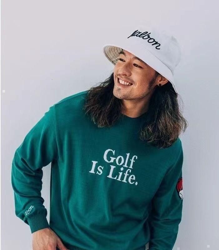 感謝報恩 【再入荷】Malbon Golf マルボンゴルフ☘️バケットハット