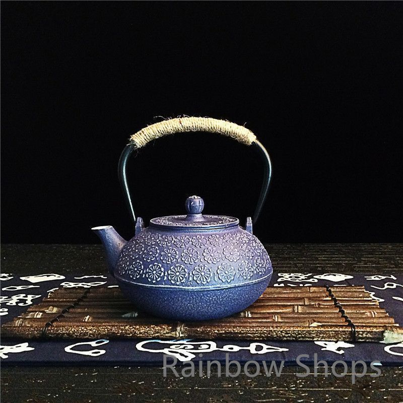 岩手南部鉄瓶 虎山工房 浮彫り鉄瓶 南部鉄器93 岩手の工芸品 | 南部