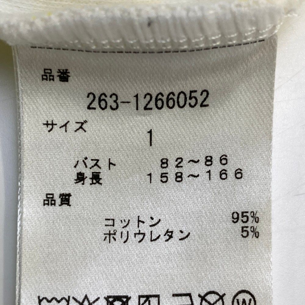 サイズ：1 JACK BUNNY ジャックバニー ハイネック 長袖Tシャツ