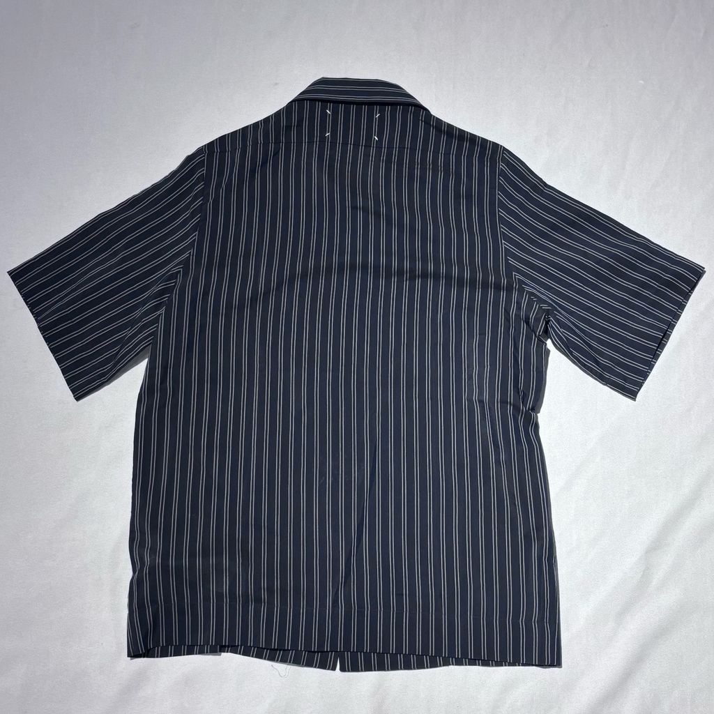 Maison Margiela メゾンマルジェラ 21AW Stripe Shirt ストライプ半袖