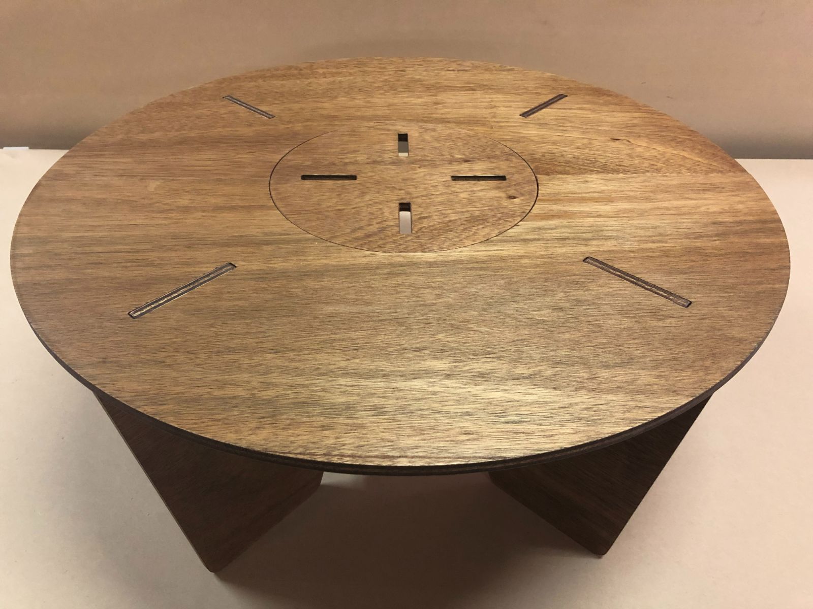 七輪テーブル 円型天板