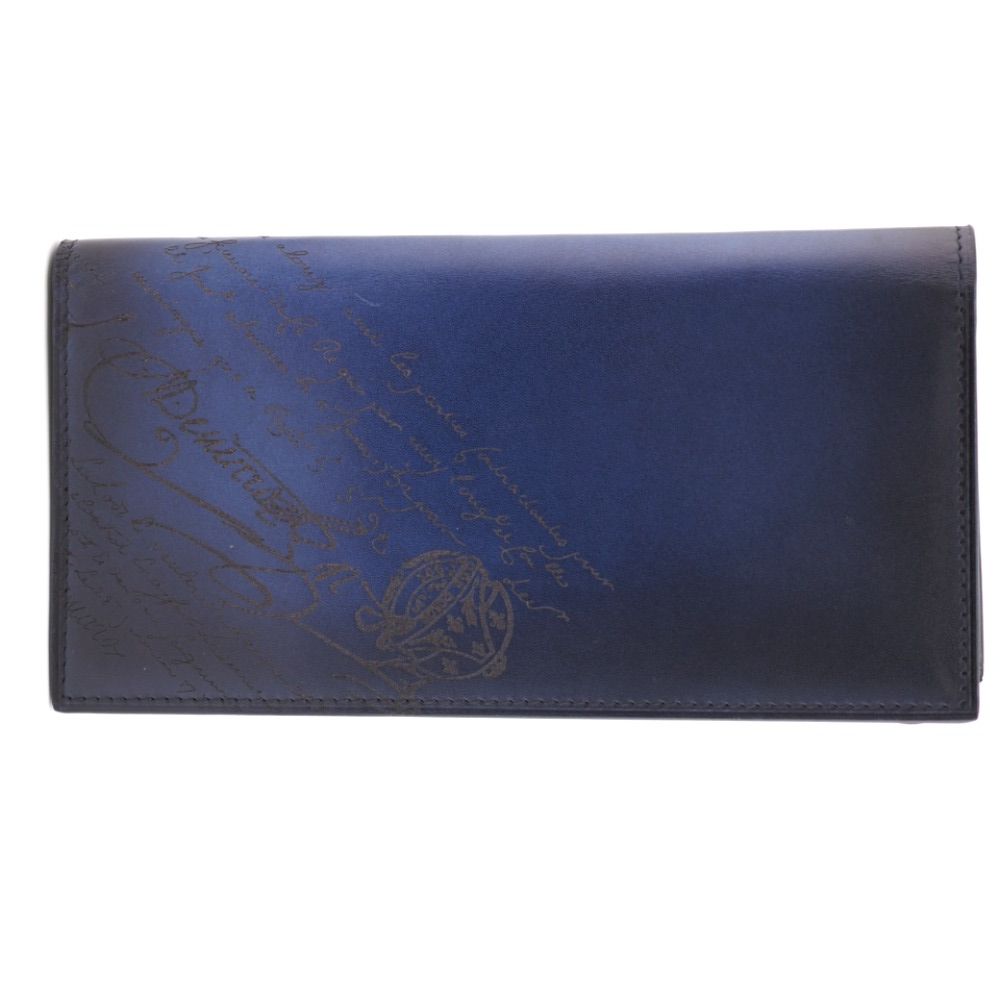 ベルルッティ カリグラフィ メンズ 長財布 レザー ダークブルー 楽天市場】ベルルッティ 財布 メンズ ネオサンタル スクリットスワイプ