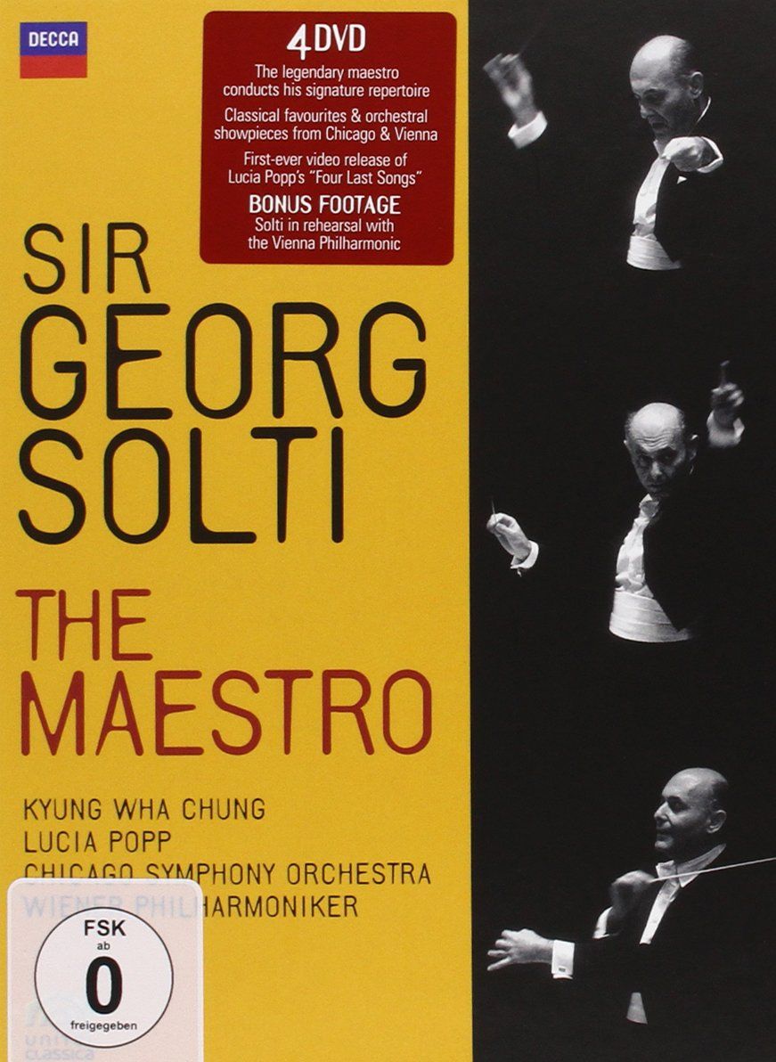 Sir Georg Solti: The Maestro [DVD] [Import](中古品)