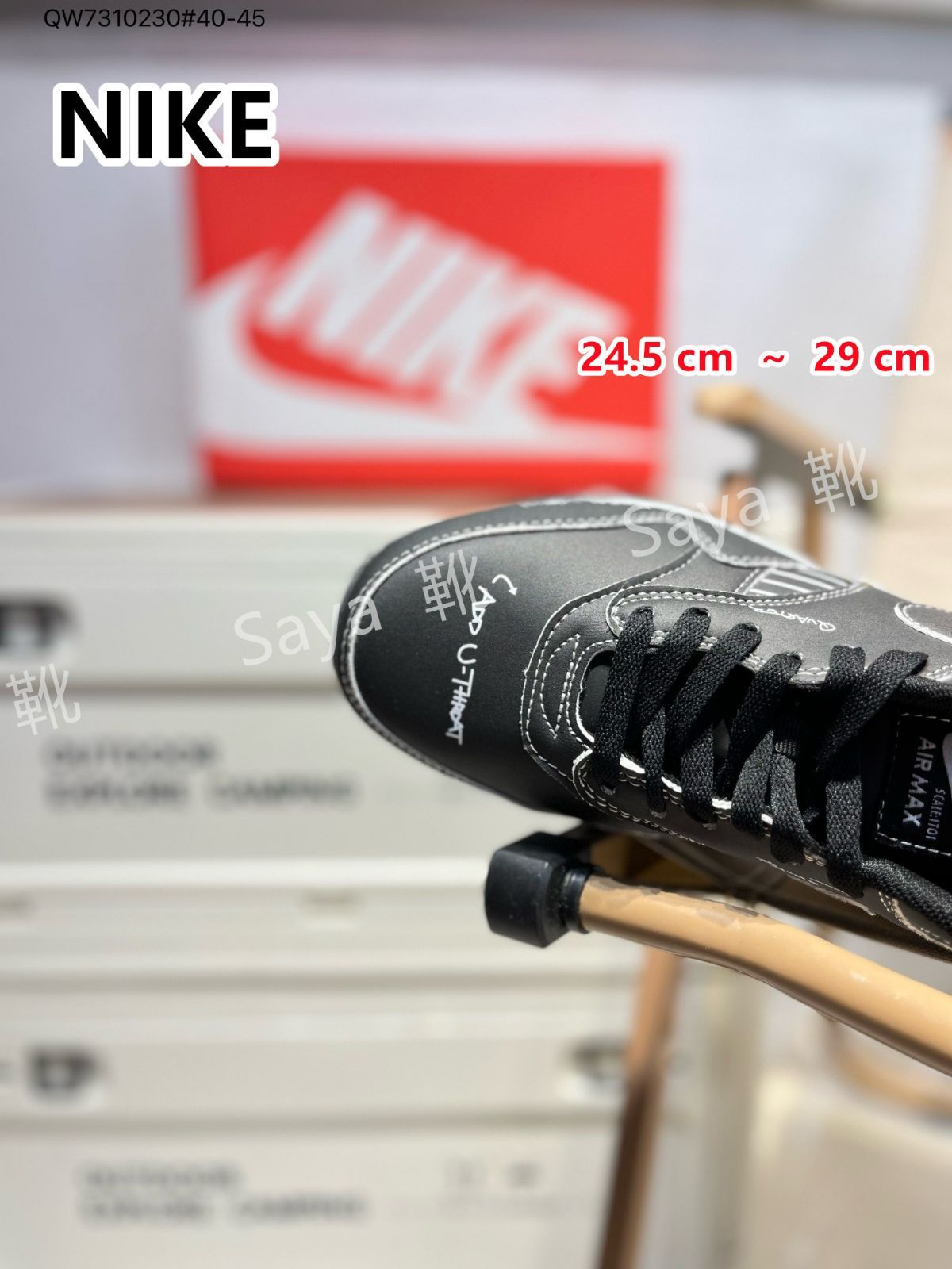 新品 未使用 NIKE AIR MAX 1 TINKER SCHEMATIC BLACK ナイキ エアマックス1 ティンカー スキマティック ブラック CJ4286-001 男女兼用