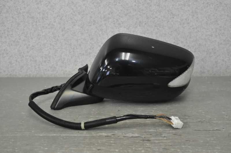 左 ドアミラー 電格 11P ウィンカー ヒーター付 NH731P 黒 GP2 GG7 フィット シャトル ハイブリッド 前期 021453 s021032B