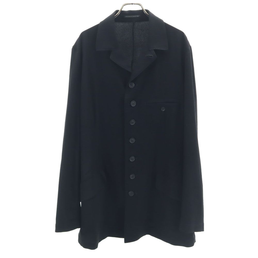 ヨウジヤマモトプールオム 20ss 日本製 テーラードジャケット 2 ブラック Yohji Yamamoto POUR HOMME メンズ