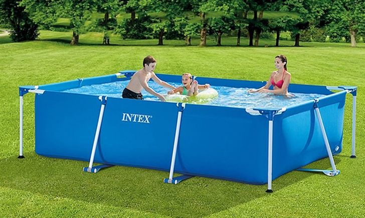 未開封品 INTEX 大型フレームプール 300cm x 200cm - サークルワン八木