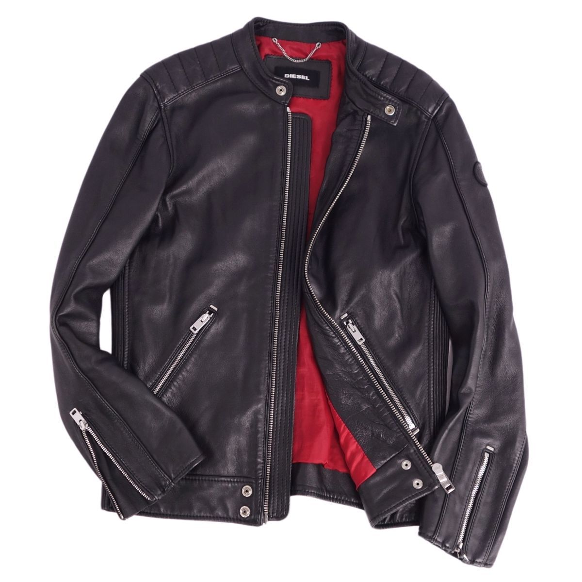 ディーゼル DIESEL ジャケット レザージャケット シングルライダース 