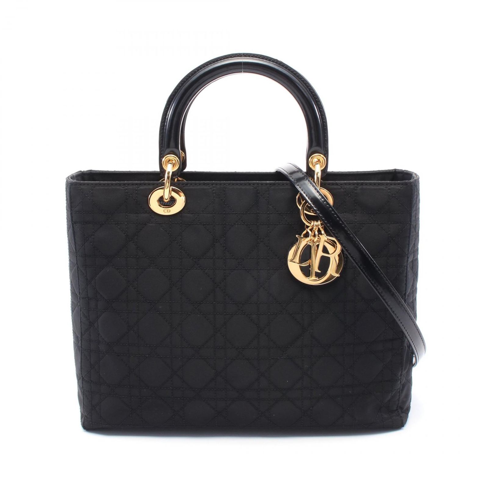 Christian Dior クリスチャンディオール レディディオール ラージ カナージュ ハンドバッグ