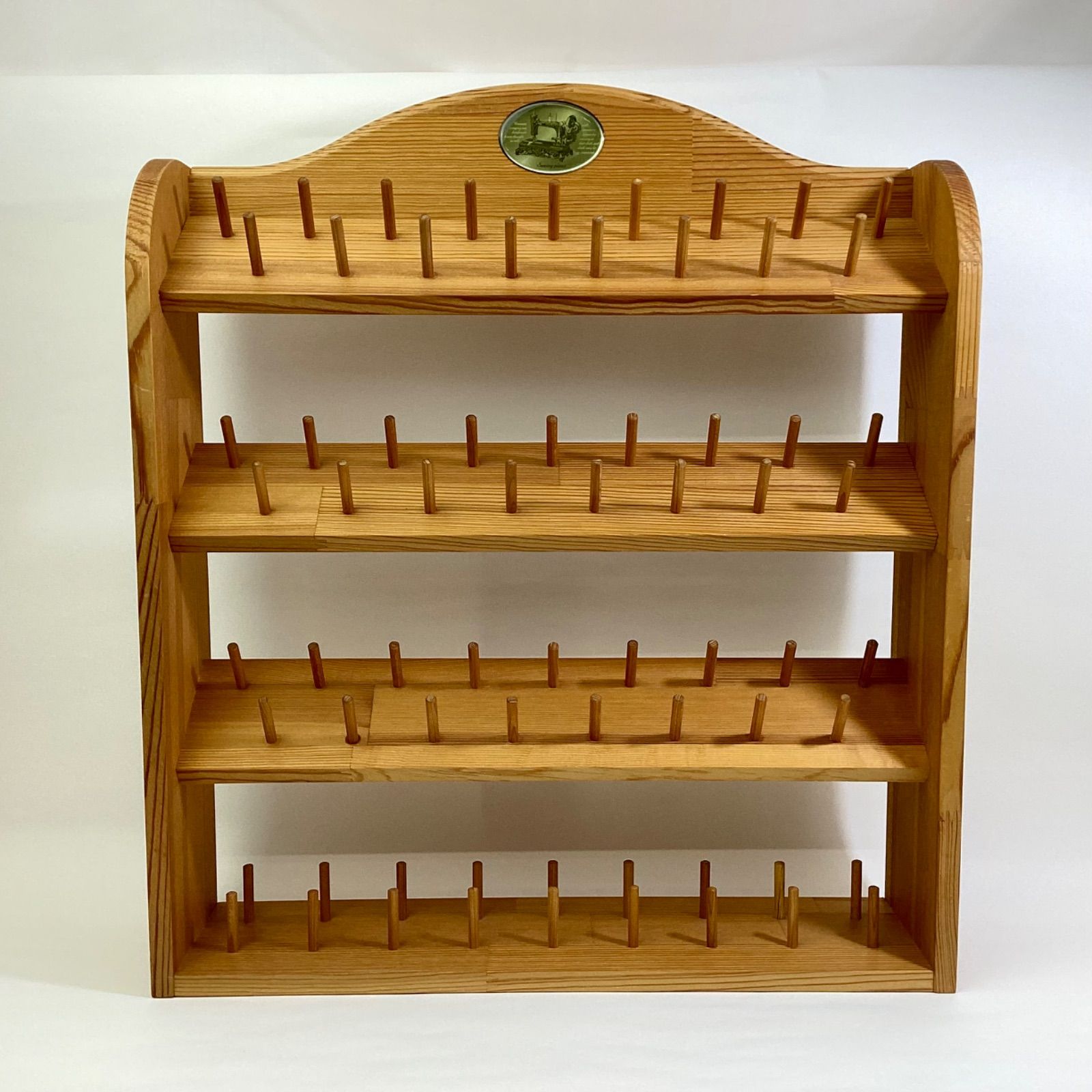 スプールスタンド 小 糸たて ハンドメイド 69本収納