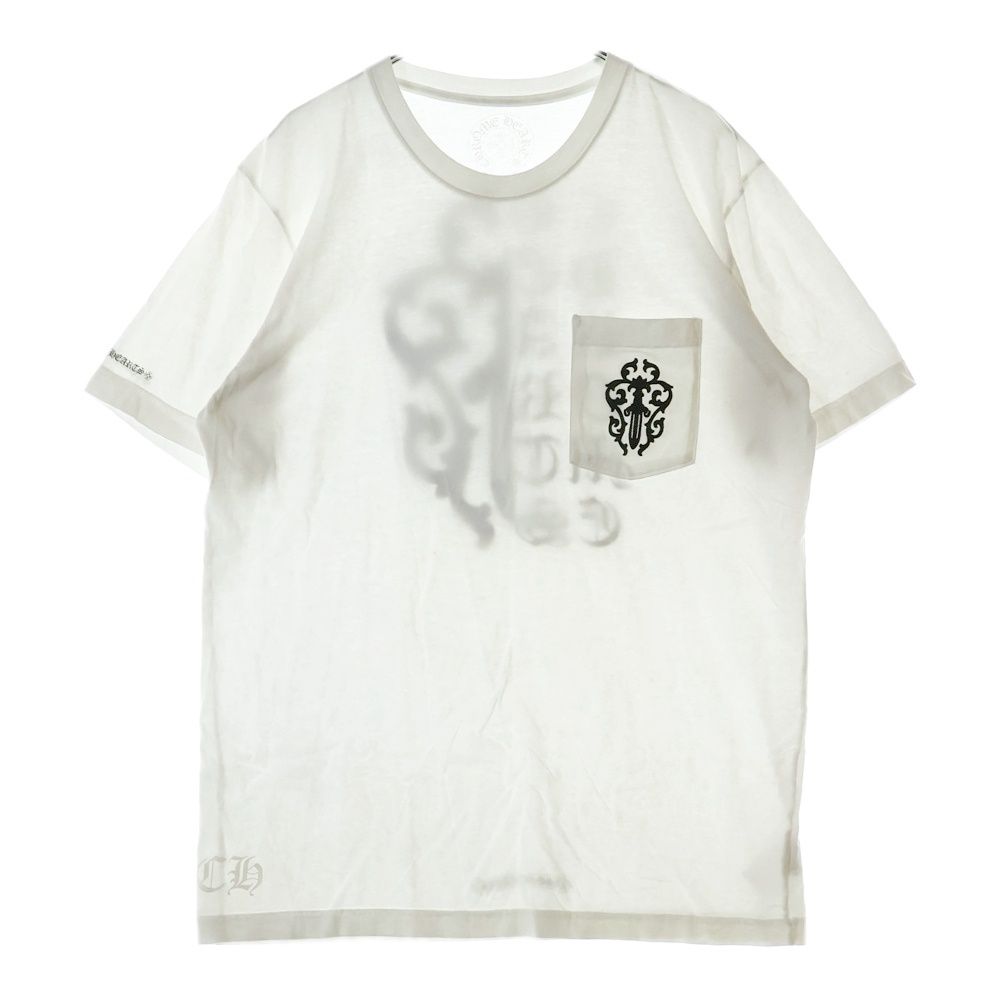 クロムハーツ タガー Tシャツ 半袖 CHROME HEARTS (クロムハーツ) Dagger Tee ダガーロゴ バック