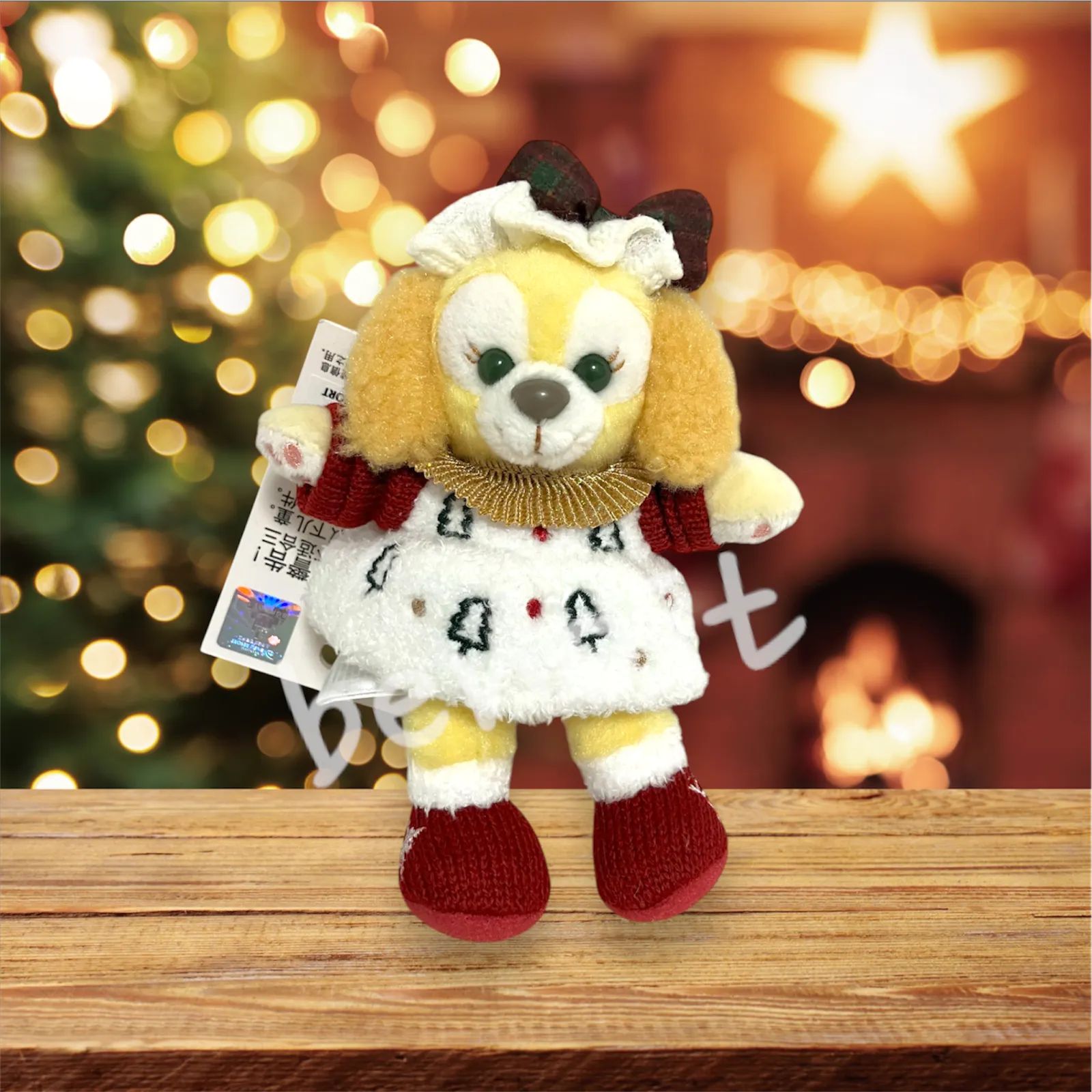 クッキーアン　ぬいぐるみキーチェーン　上海ディズニー23年クリスマス限定 クッキーアンぬいぐるみキーチェーン上海ディズニー23年