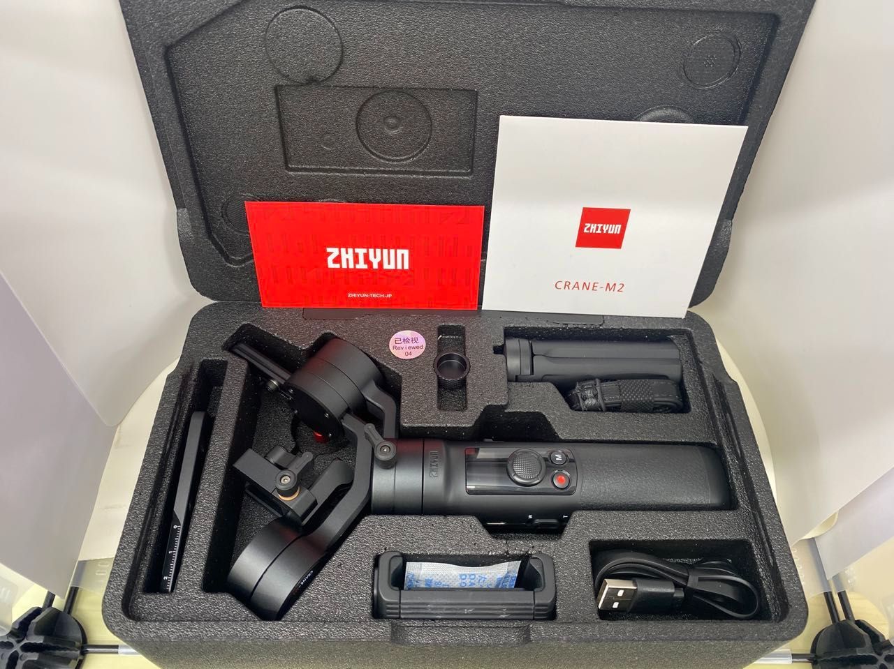 ジャンク品】ZHIYUN CRANE-M2 スタビライザー ジョイスティック