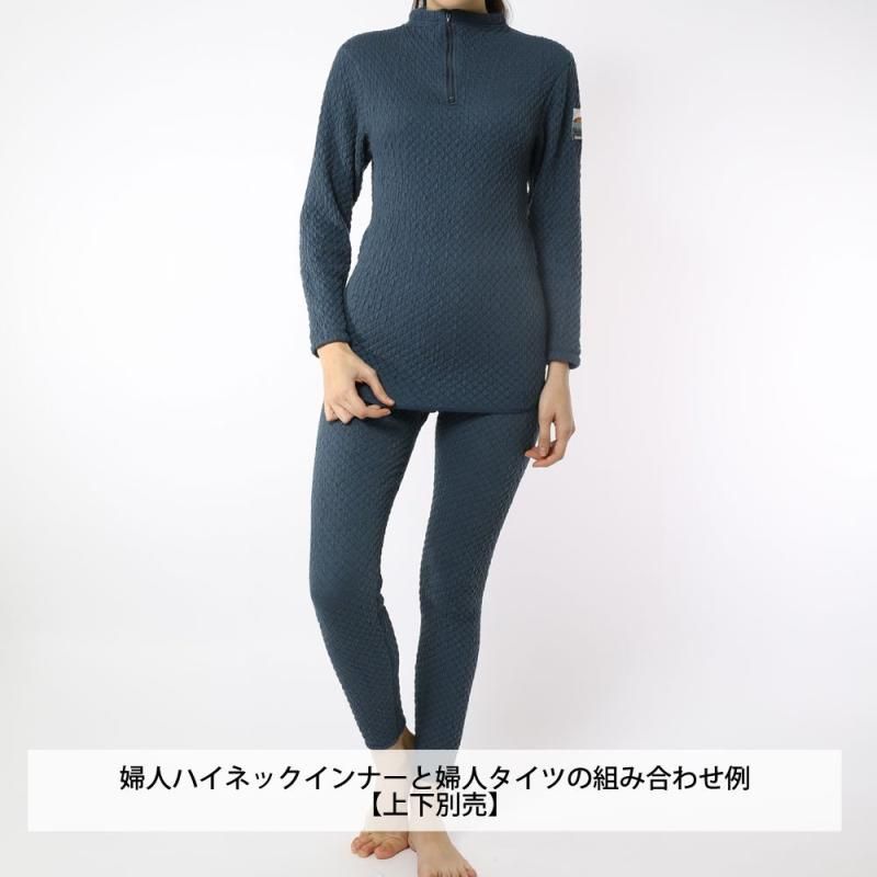 ひだまり 健康肌着 チョモランマ 婦人タイツ Lサイズ QM862