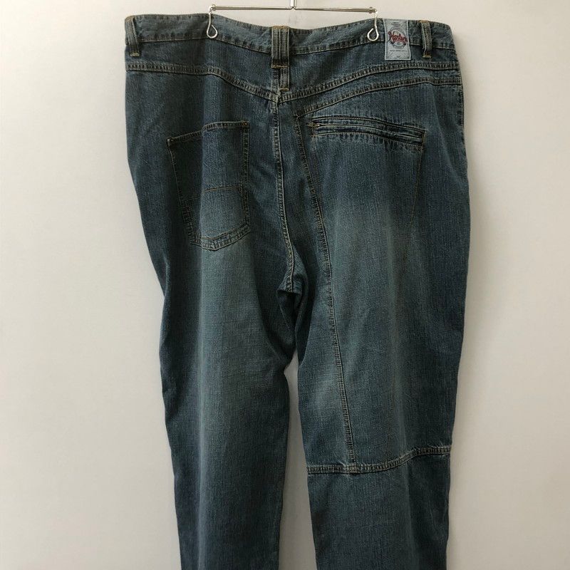 90s PLATINUM FUBU バギーパンツ PLATINUM FUBU - プラチナムフブバギーデニムジーンズストリート