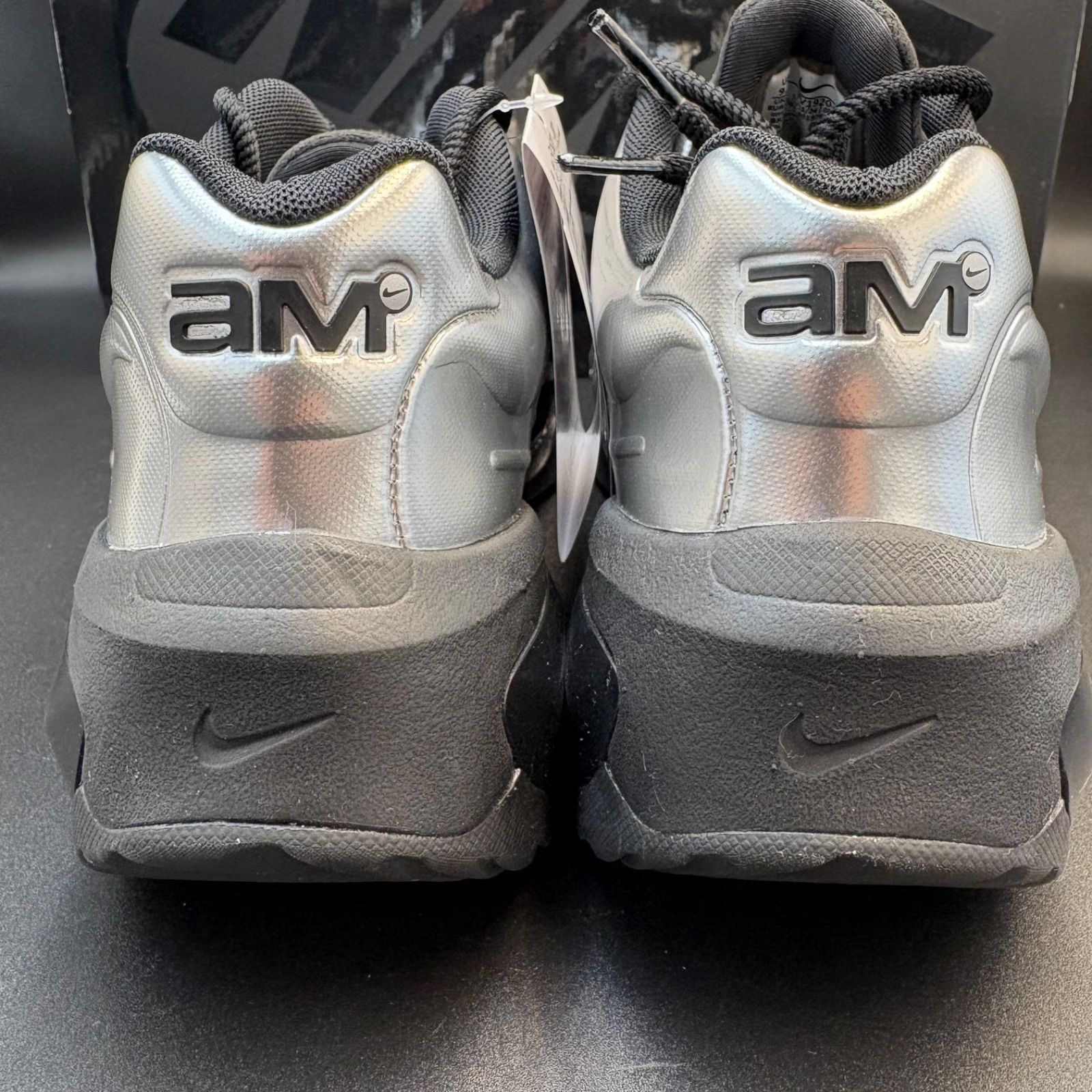 nike air max muse 　ミューズ 26cm 未使用品 26cm Nike Women's Air Max Muse Black Metallic Silver エア