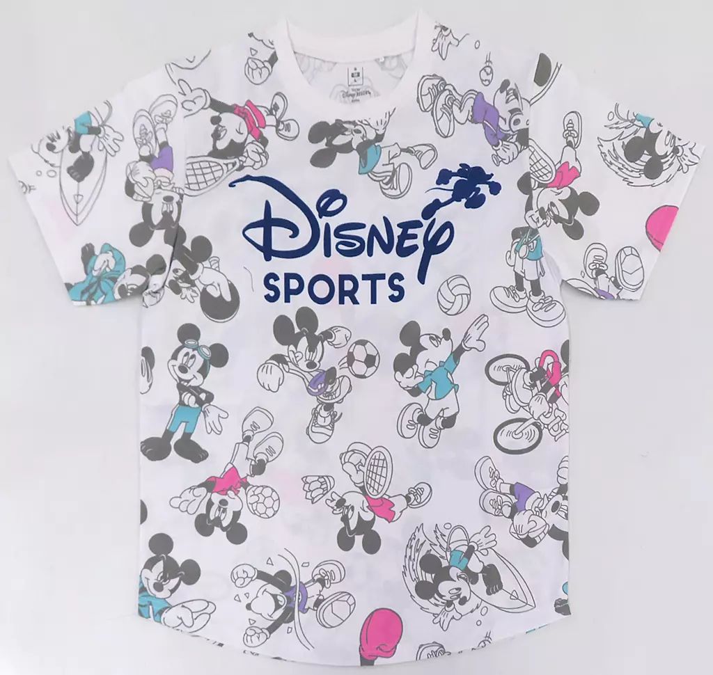【新品 未使用】ディズニーリゾート　ミッキーマウス　Tシャツ S Mセット 中古】Tシャツ ミッキーマウス(スポーツ) Tシャツ ホワイト M