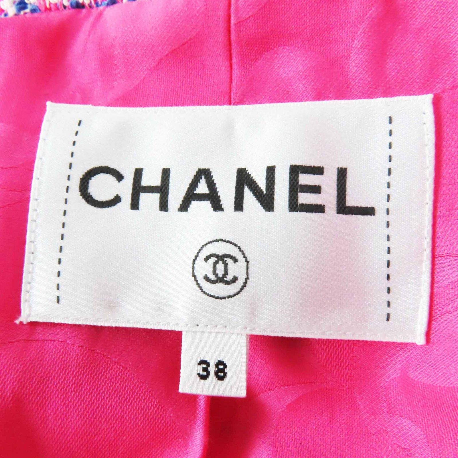 極美品◎CHANEL シャネル 24P P76732 コットン ココマーク