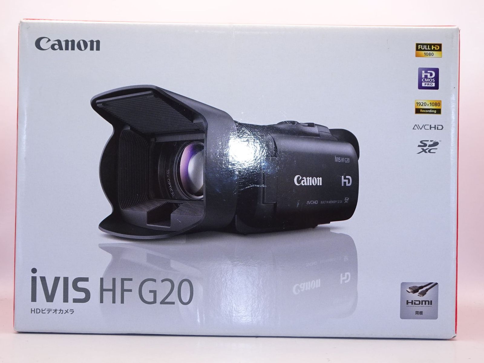 動作確認済】Canon HDビデオカメラ iVIS HF G20 iVIS HF G20を開封し