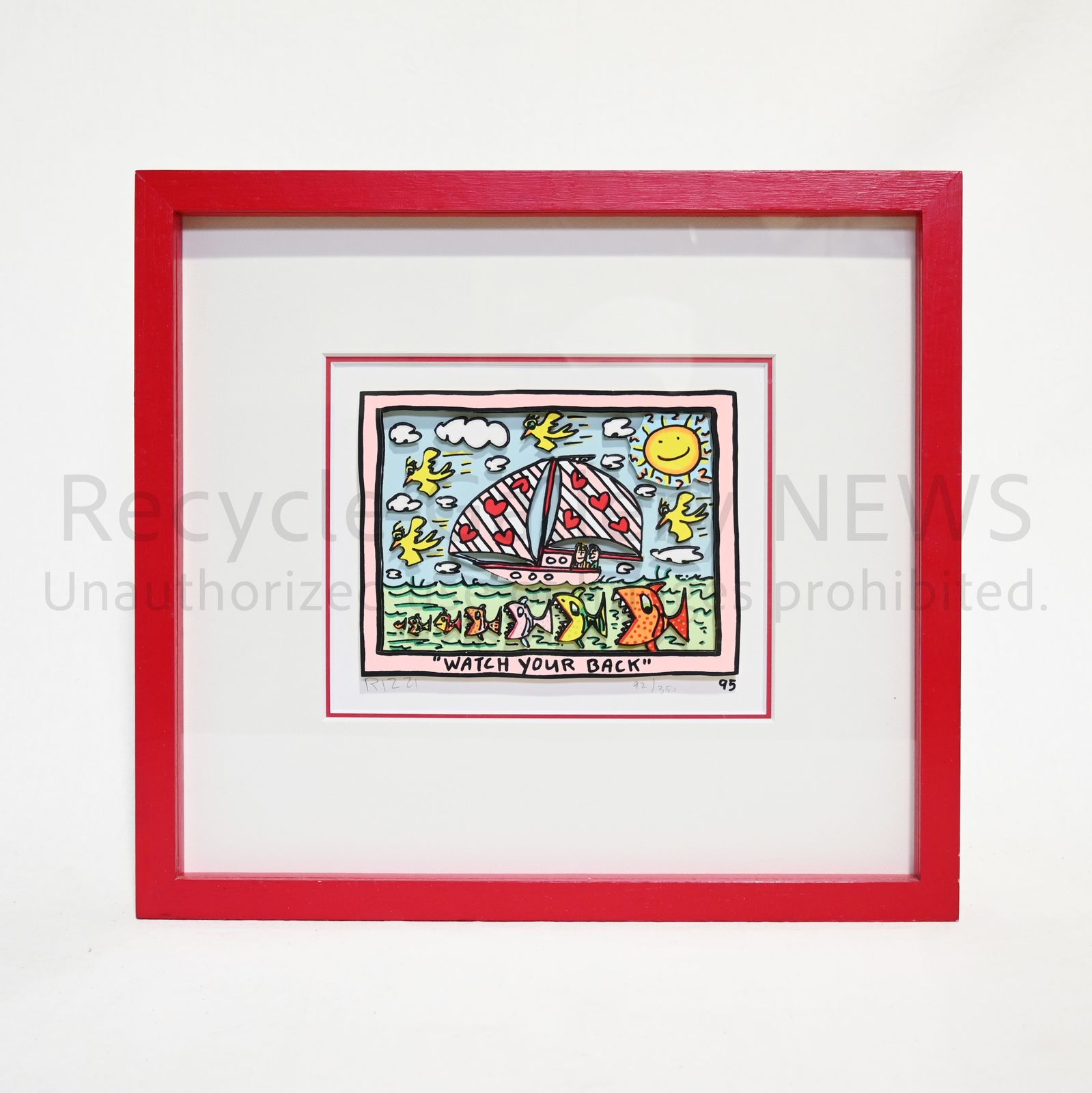 ○ ジェームス・リジィ WATCH YOUR BACK James Rizzi Urban