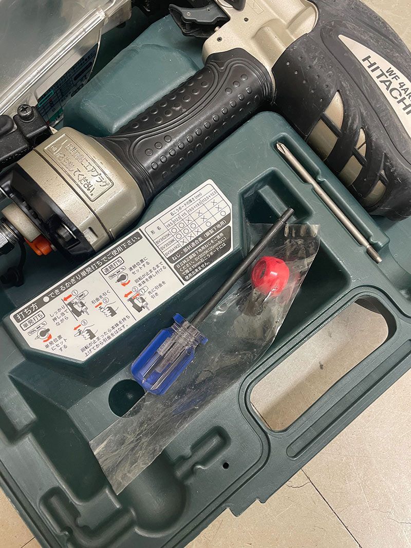 HITACHI Hikoki ハイコーキ 日立工機 WF4AR2 4mm 常圧 ねじ打ち機