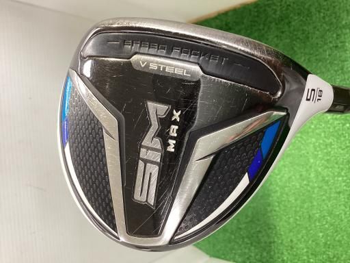 テーラーメイド　sim 5w (s) テーラーメイド SIM 5W フェアウェイウッド 中古品 ヘッドのみ