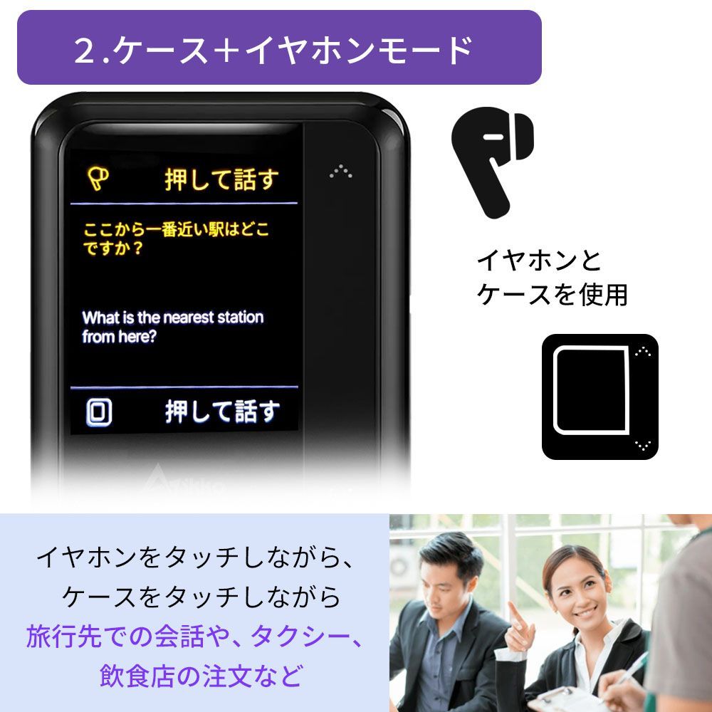 ３つの翻訳モード