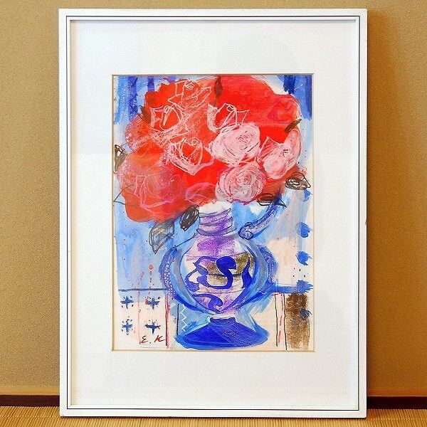 ◯絵画　水彩画　額装品 インコの似顔絵【水彩画/額付き】 絵画 chokotto* 通販 8300572