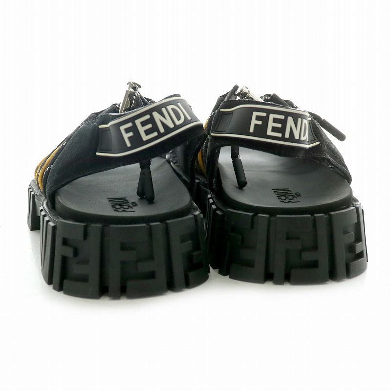 『FENDI サンダル』 フェンディ FENDI サンダル テクニカルメッシュ ハイテク かかと