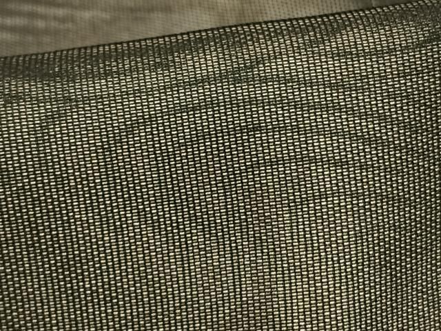 平和屋着物▽京の名門・菱屋六右ェ門 小紋 無双 紗袷 紗×紗 立波文 反