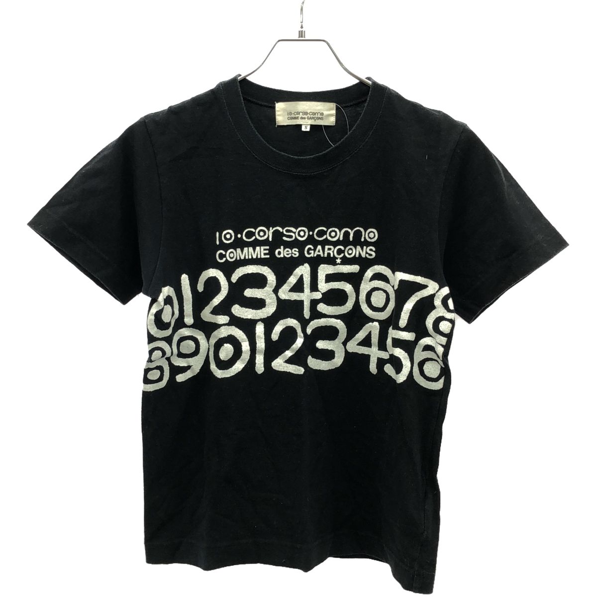 COMME des GARCONS コムデギャルソン 2005SS 10 CORSO COMO 限定Tシャツ SO-T901 ブラック S COMME des GARCONS コムデギャルソン 2005SS 10 CORSO COMO 限定T
