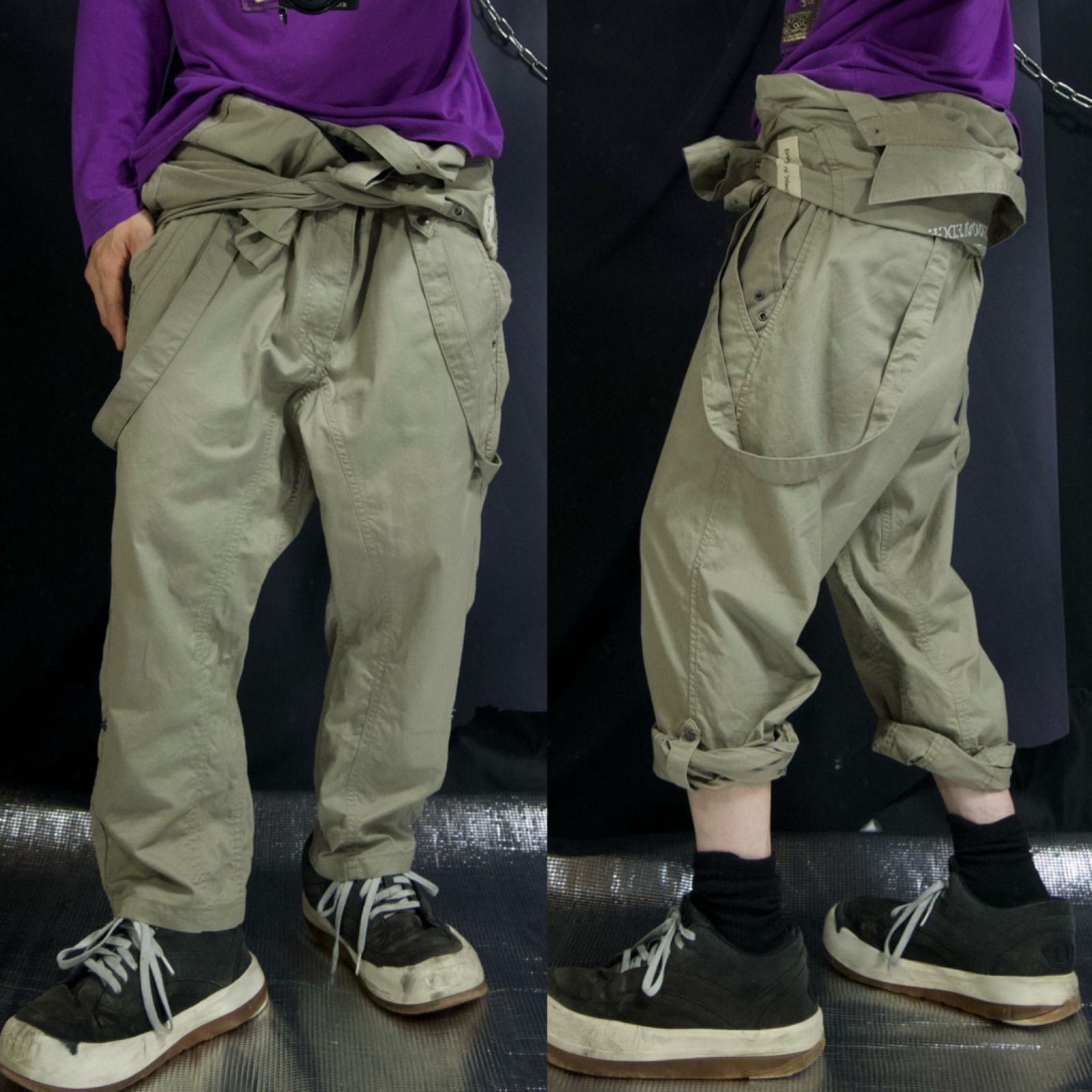 PPFM Bondage Parachute Gimmick Design S/S All In One
