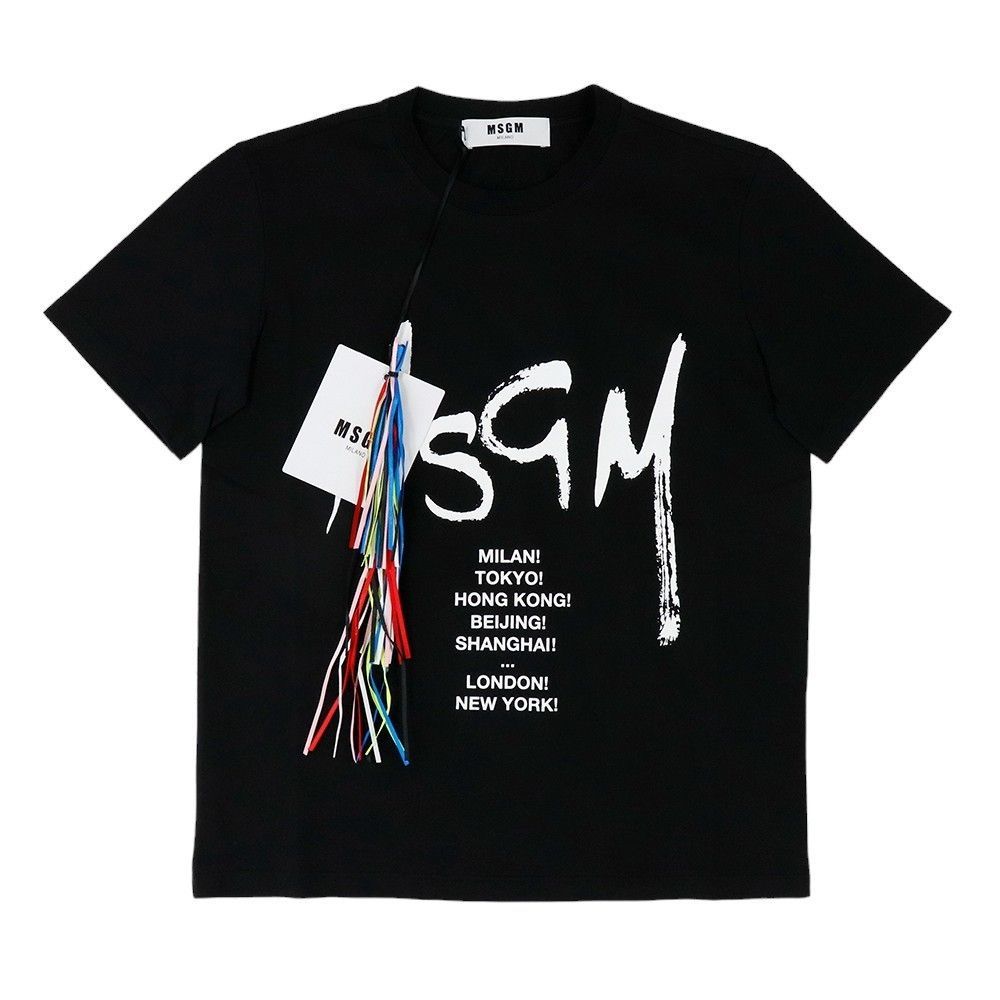 MSGM Tシャツ 半袖 エムエスジーエム 2641MDM174 195298 99