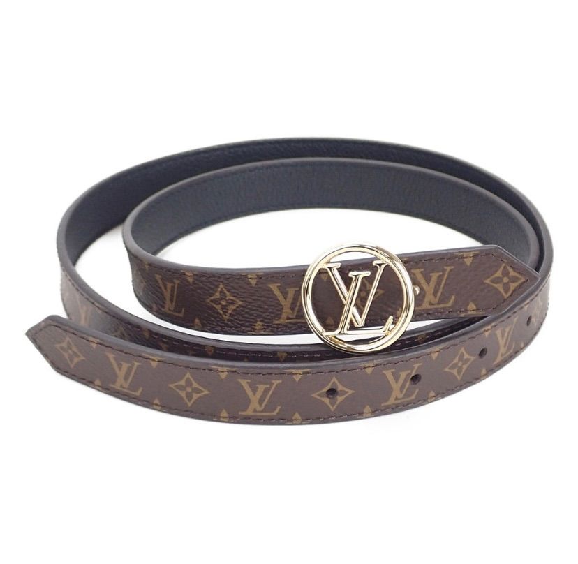 Sランク Louis Vuitton ｻﾝﾁｭｰﾙ･LVｻｰｸﾙ ﾍﾞﾙﾄ