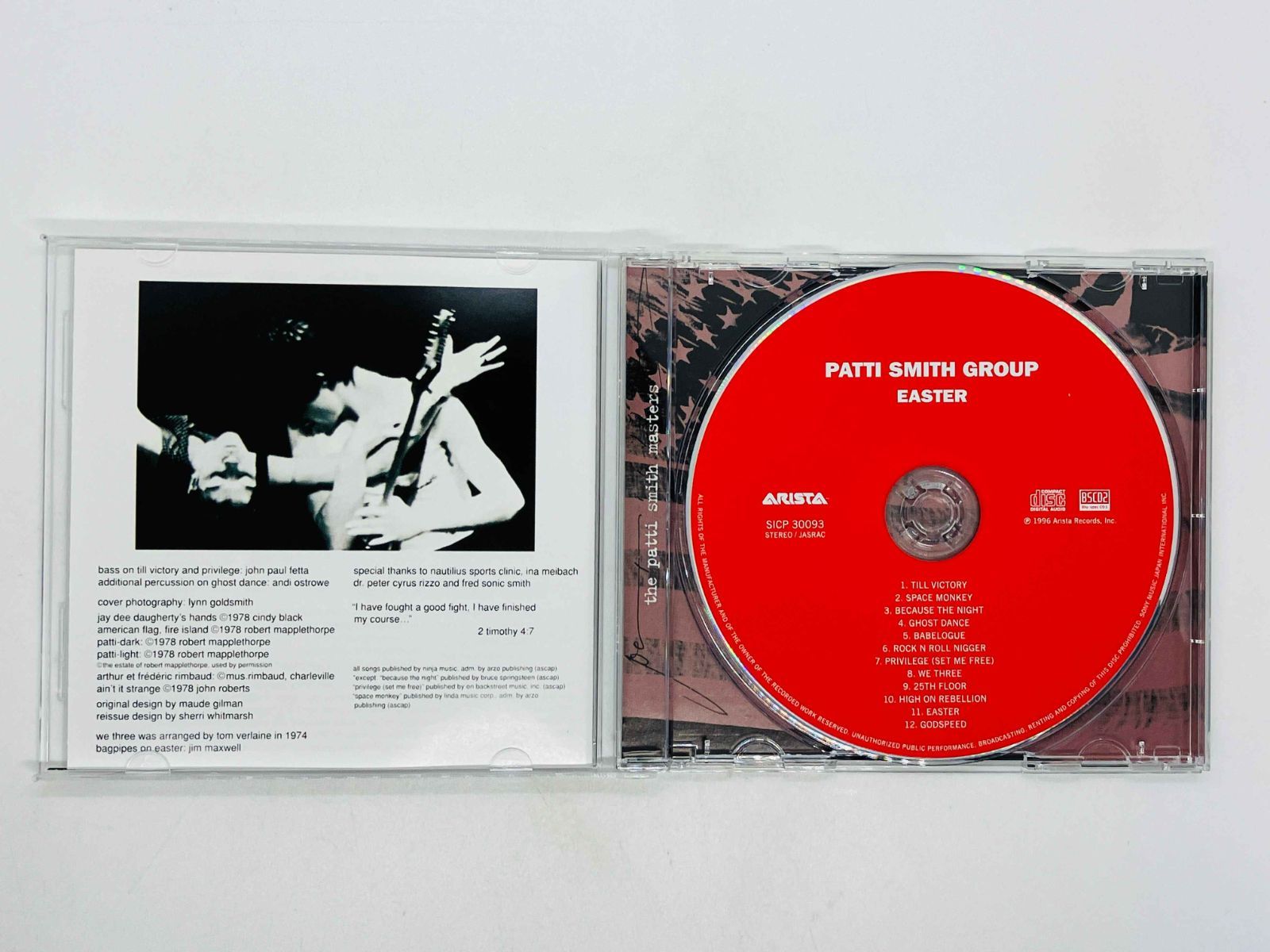 帯付国内盤Patti Smith Group Easter パティスミス CD パティ・スミス・グループ イースター / PATTI SMITH GROUP