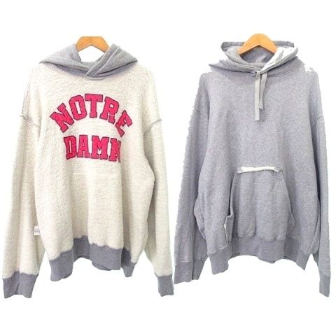 ブラックウィドゥ Black Weirdos 21AW Reversible Hooded