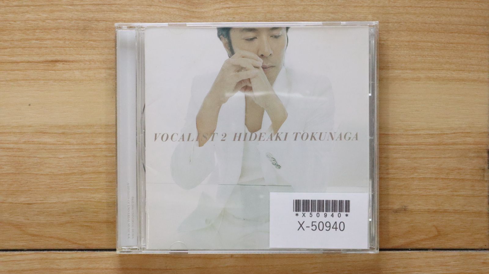 国内盤CD☆徳永英明/Hideaki Tokunaga□ VOCALIST 2 【UMCK1212