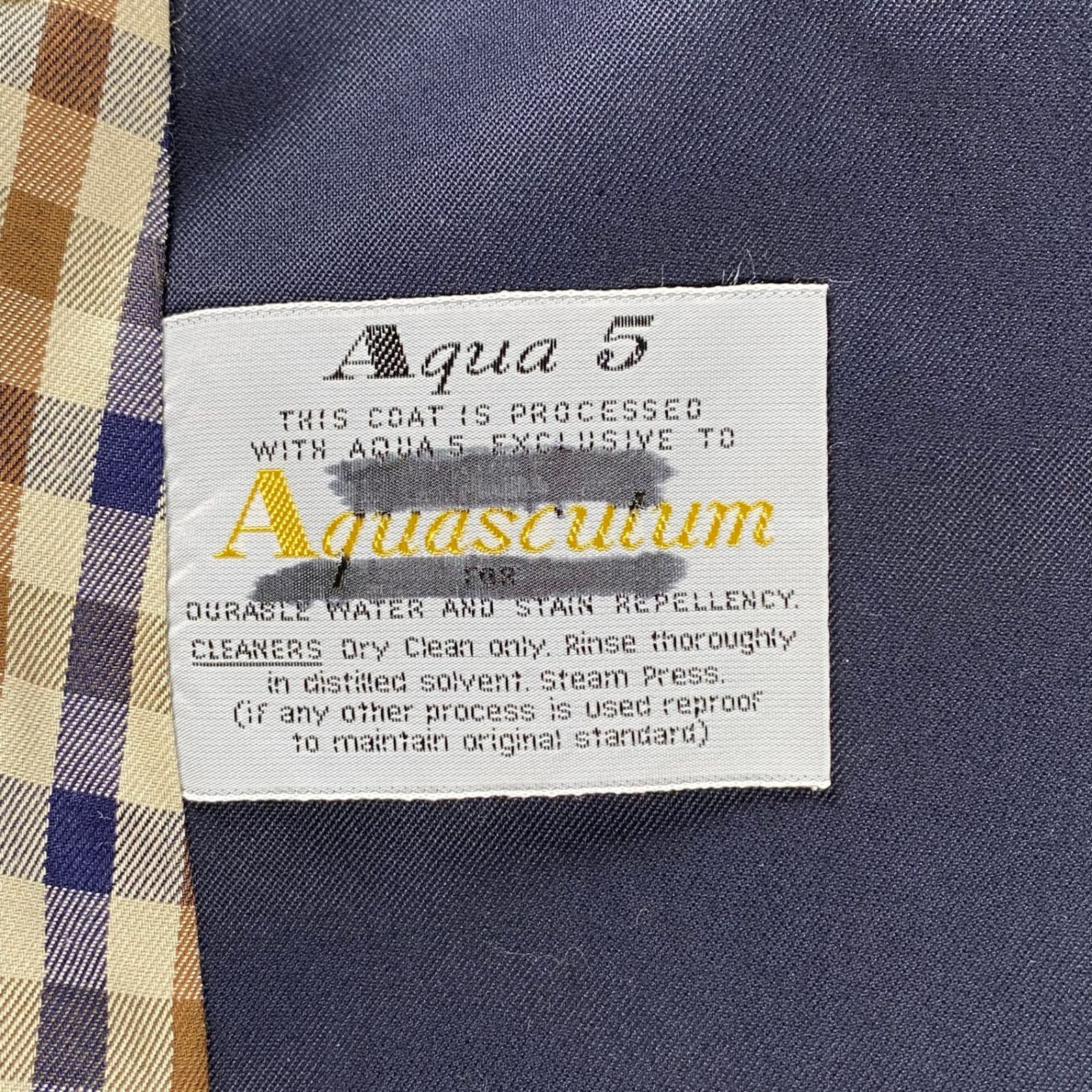 VINTAGE Aquascutum アクアスキュータム / 80s TRENCH COAT トレンチ