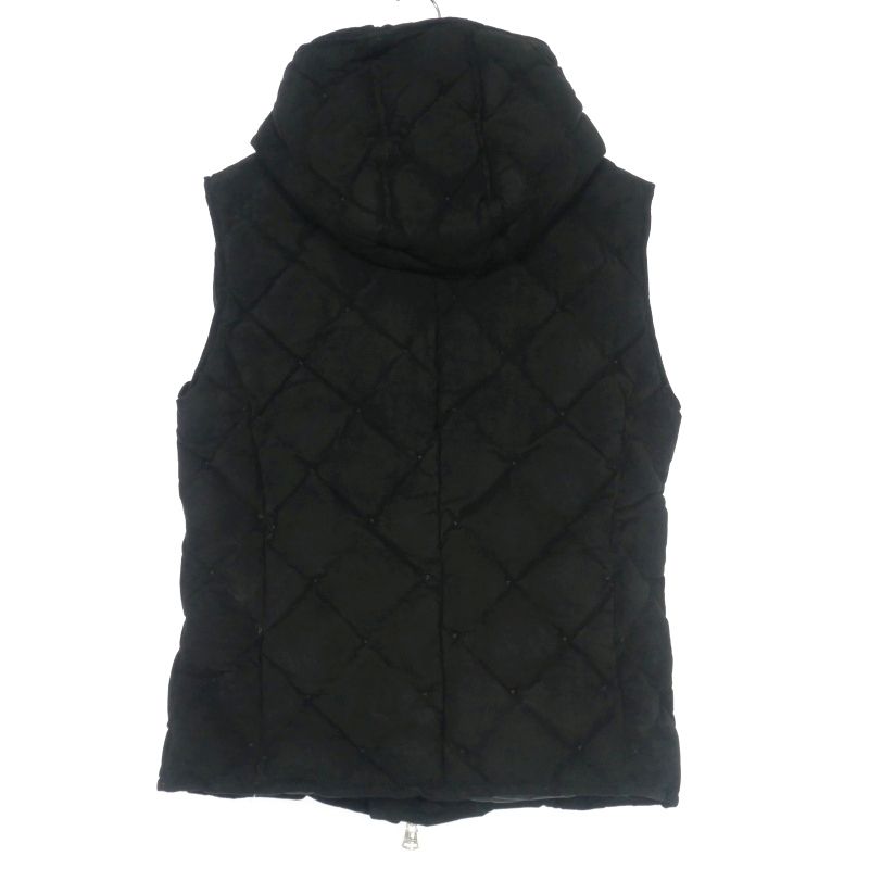 ISAMU KATAYAMA BACKLASH レザー ダウンベスト L イサムカタヤマバック