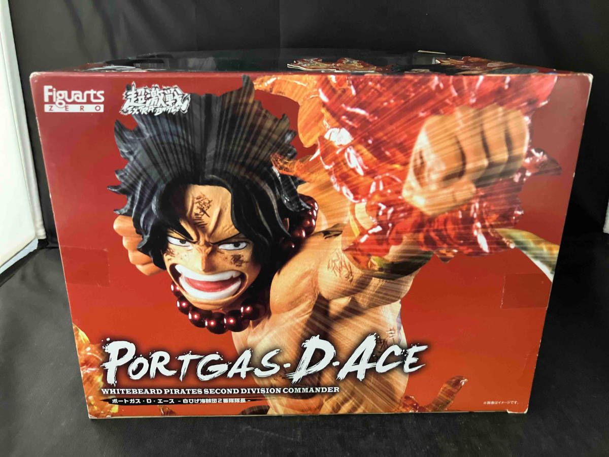 VF6034 中古 Figuarts ZERO エース 白ひげ海賊団2番隊隊長 フィギュアーツZERO ポートガス・D・エース -白ひげ海賊団2番隊