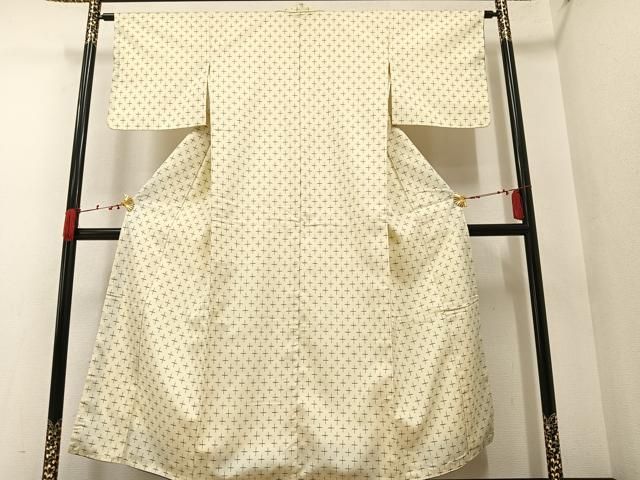 平和屋着物●上質な紬　十字絣　正絹　逸品　未使用　AAAW1830ph 平和屋着物○上質な紬 十字絣 正絹 逸品 未使用 AAAW1830ph - メルカリ