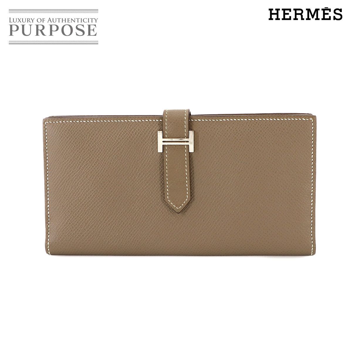 エルメス HERMES ベアンスフレ 二つ折り 長財布 エプソン エルメス HERMES ベアンスフレ 二つ折り 長財布 エプソン