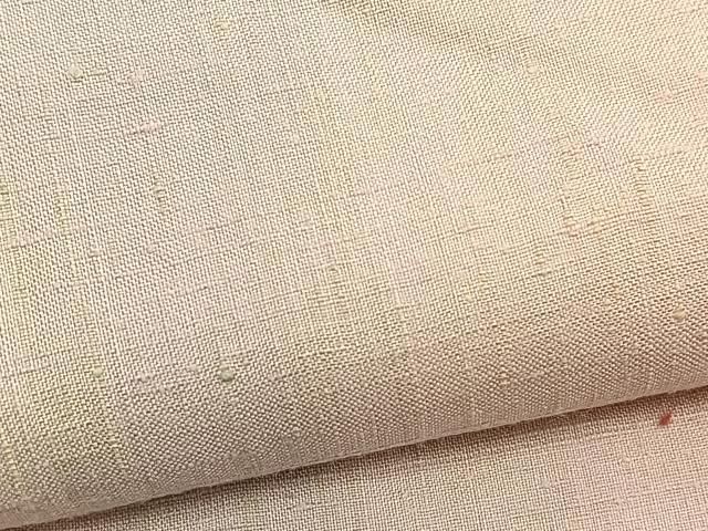 平和屋着物○紅花紬 米沢 間道 やまと誂製 正絹 逸品 未使用