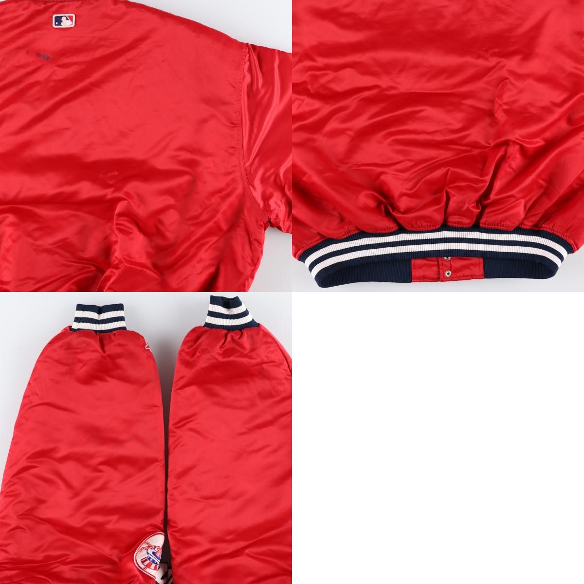 古着 ビッグサイズ 90年代 スターター Starter MLB NEW YORK YANKEES