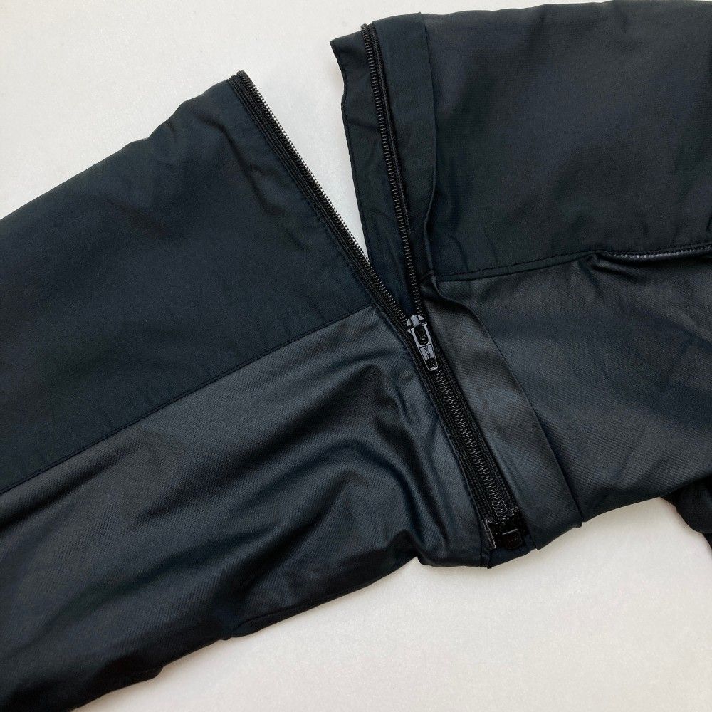 オークリー★スカル 2way ダブルジップ ジャケット 裏地蓄熱 ブラックL サイズ：M OAKLEY オークリー 419258JP 2WAY 裏起毛 ジップジャケット