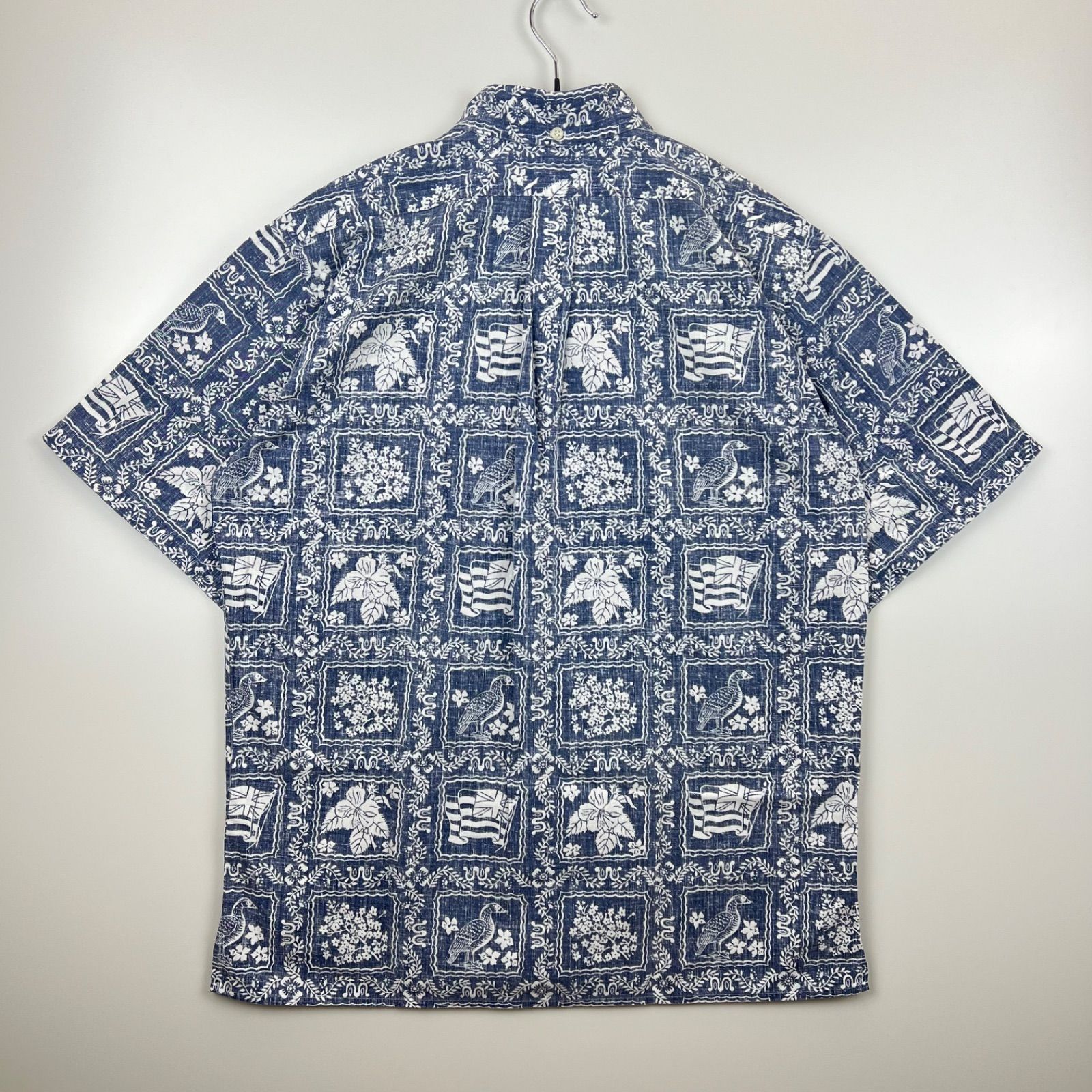 reyn spooner 90s old aloha shirts M レインスプーナー 開襟 アロハ 