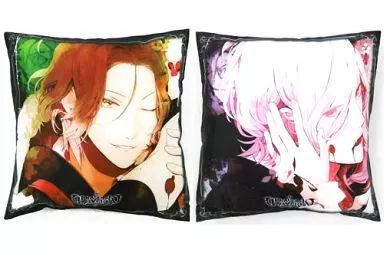 【中古】クッション・抱き枕・本体(キャラクター) ライト＆スバル クッション 「アニくじ アニメ DIABOLIK LOVERS」 A-3賞