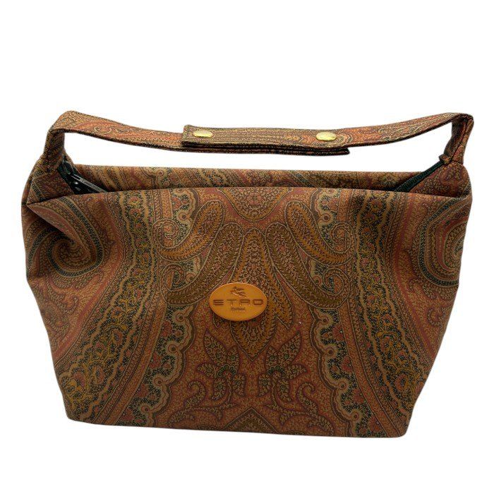ETRO エトロ ペイズリー柄 バニティバッグ ハンドバッグ レディース 