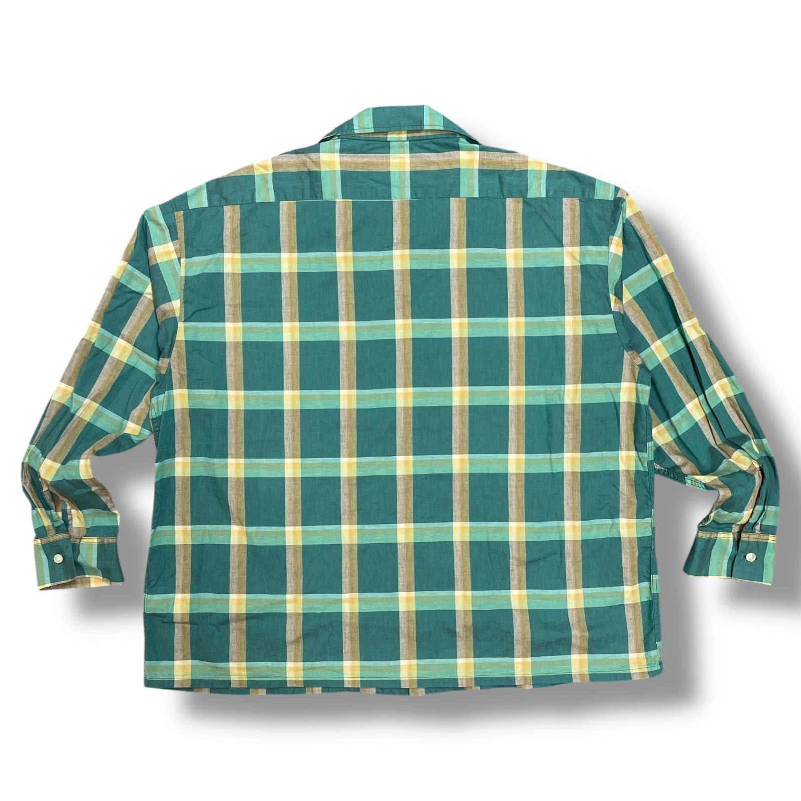 SAINT MICHAEL × LASTMAN 25SS LM CHECK SHIRT チェックシャツ 長袖